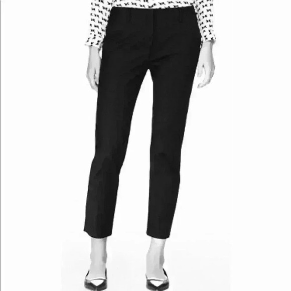 NWOT! Theory Black Bedina Pavia Pant. - Picture 1 of 9